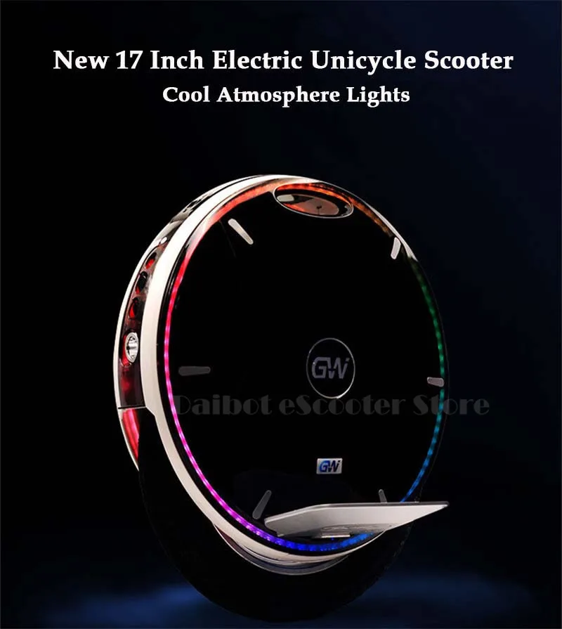 Gotway Nikola 17 Inch Electric Unicycle 84V 2000W Motor 1600WH One Wheel Electric Scooter With Bluetooth APP Push Rod            (26)