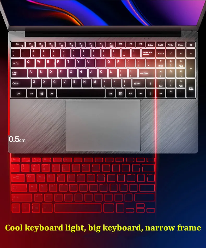 15 6 дюймов игровой ноутбук с i7 CPU16G Оперативная память 1 ТБ 512 ГБ 256 128 Гб 64 SSD