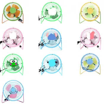 

4inch Compact Size Desktop Energy-saving Quiet Fan Super Quiet Tabletop Mini Portable Fan Best Gifts