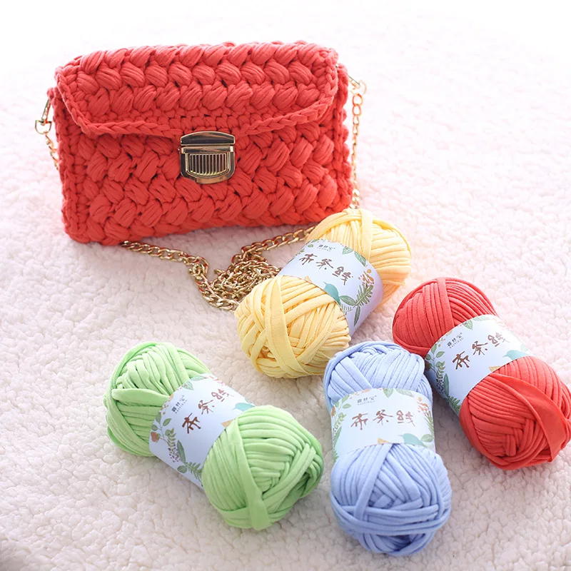 Тканевая сумка крючок ручной вязки Женская корзина для хранения ручная вязка