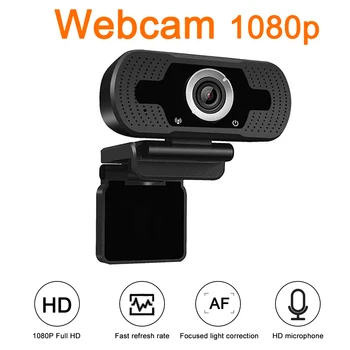

computer camera 1080p pc portatile windows 10 full hd Built-in Mic for Laptop Computer USB web Camera Cam Video Conference