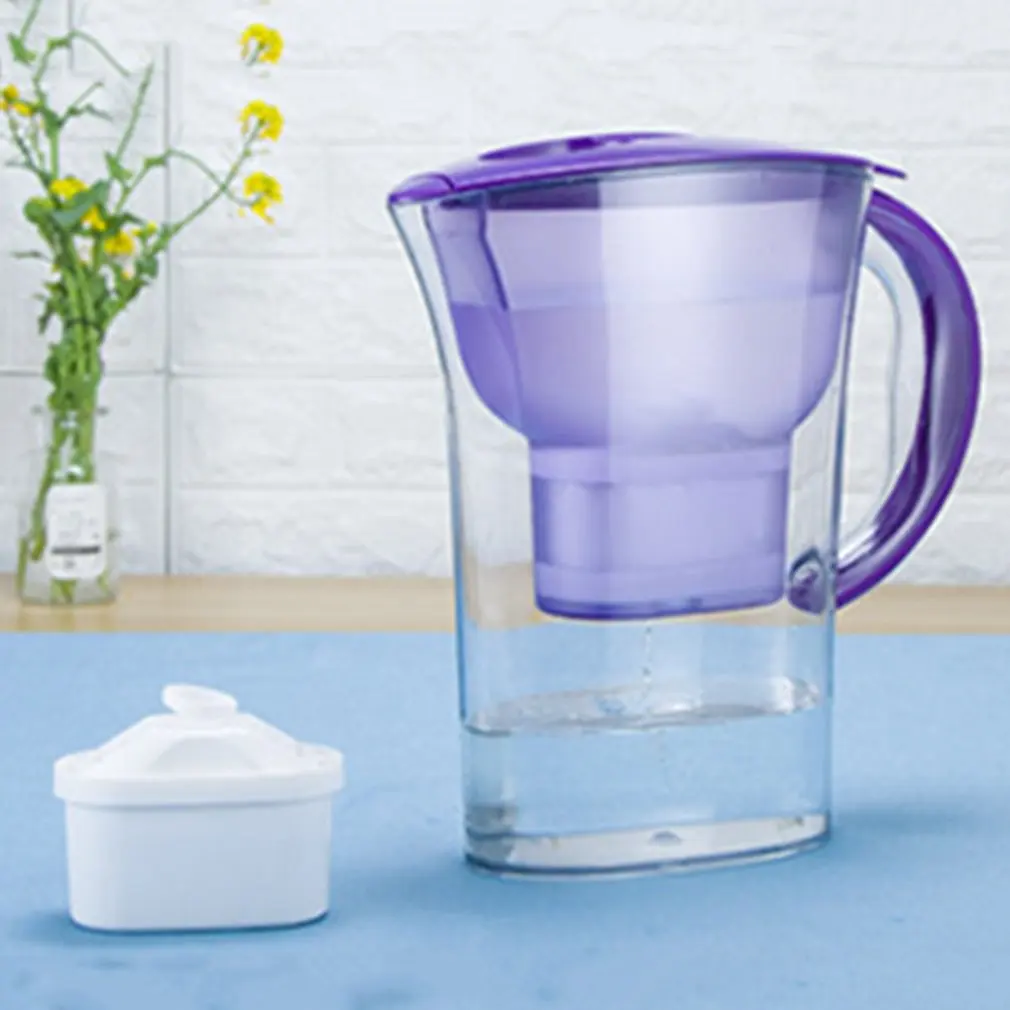 Кувшин с фильтром для воды чайник с фильтром заправки картридж угольный чайник для воды домашняя офисная кружка очиститель