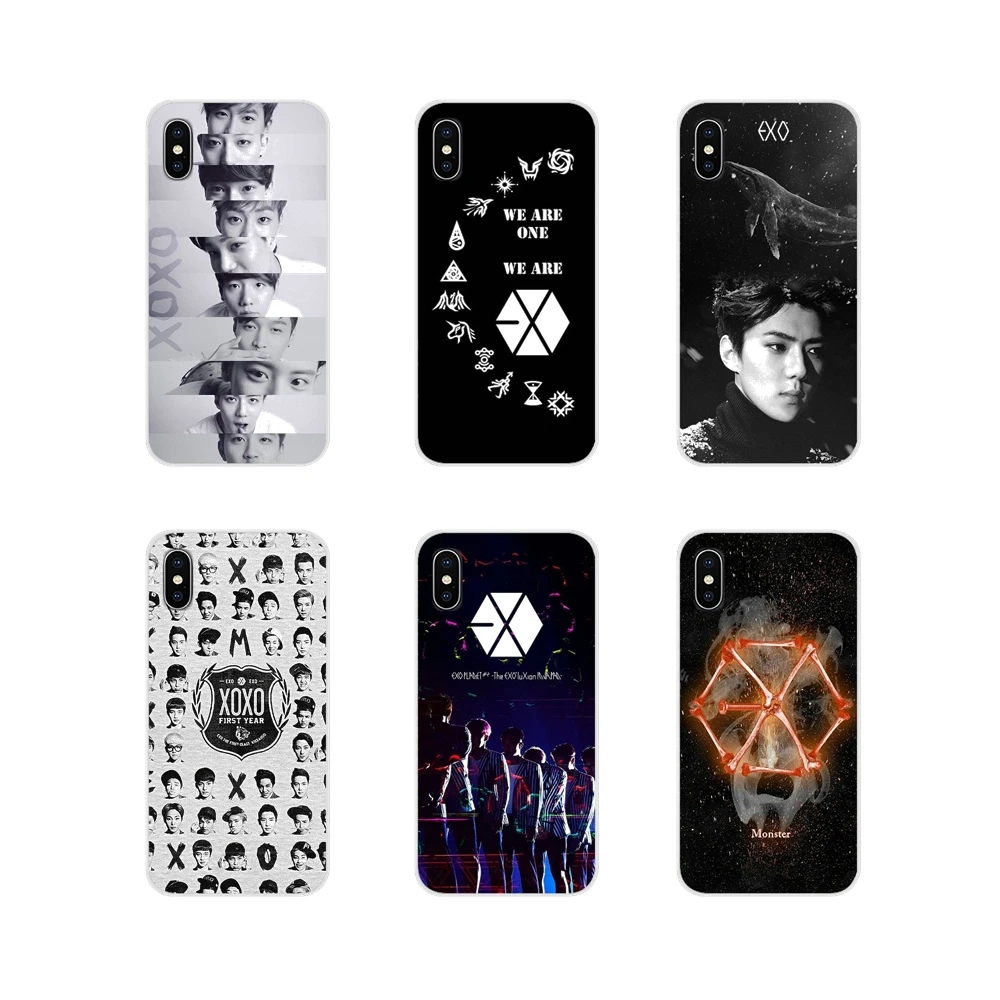 

Kpop exo Lucky one For Xiaomi Redmi 4A S2 Note 3 3S 4 4X 5 Plus 6 7 6A Pro Pocophone F1 Accessories Phone Cases Covers