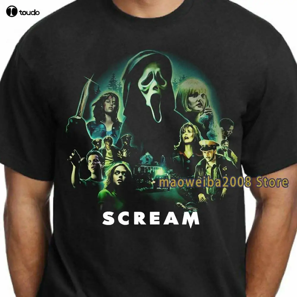 Scream Tシャツホラー映画ハロウィーンTシャツゴーストフェイス