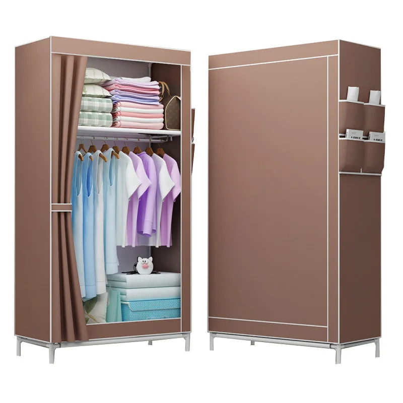 3D Pattern font b Closet b font Non woven Fabric Folding Wardrobe Garment Cloth Storage Lightweight
