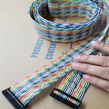 

2018103102xiangli Silver Plated IDE Cable HQ5 6 colours 23.99 15 pin connector wholesale price