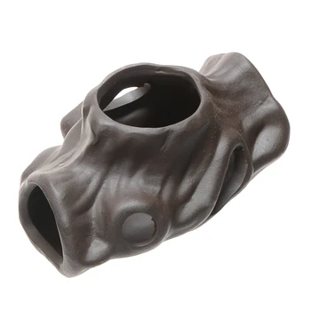 

Saim Aquarium Fish Tank Decor Ceramic Fish Shrimp Breeding Shelter Ornament Big Tree Root With Holes Shape Aquarium Accessories