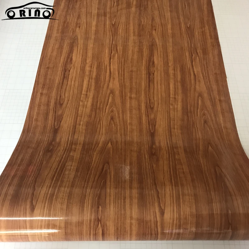 Wood Grain Vinyl Film Sticker-10
