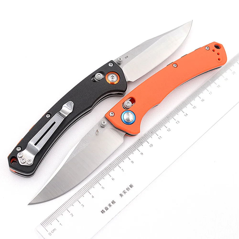 JUFULE Mini Crooked River 15080 Mark D2 Blade Nylon fiber handle folding Fruit Utility Pocket Survival hunt EDC Tool camp knife