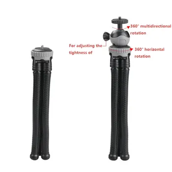 

​Universal Joint with Holder Mount Mini Octopus Flexible Bracket Tripod Stand for FIMI PALM Handheld Camera Accessories
