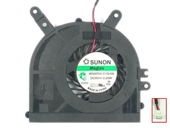 

Охлаждение сервера SUNON MF60070V1-C140-A99, вентилятор постоянного тока 5 В, 2,25 Вт, 2 провода