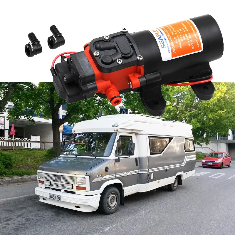 Bordstract 12V Marine Wasserpumpe - Automatische Druckpumpe Für Boot & Wohnmobil