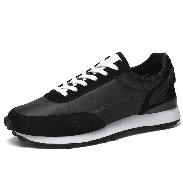 black platform tennis shoes