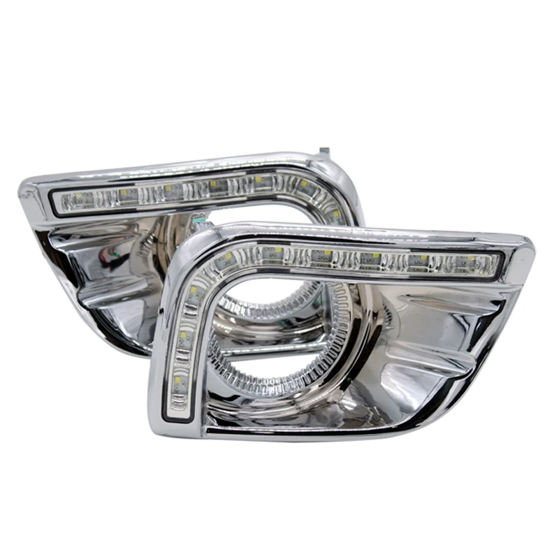 Дневные ходовые огни для Prado DRL FJ150 LC150 2010-2013 Land Cruiser 2700/4000 с отверстием