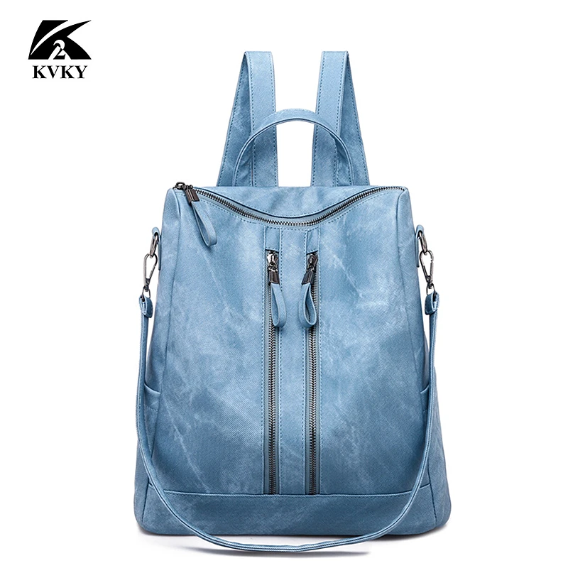 Women's bag 2020 summer new soft face pu leather single shoulder diagonal women's backpack trend | Багаж и сумки
