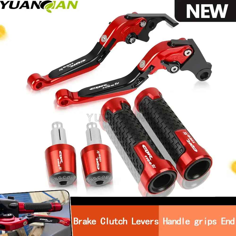 Motorcycle CBR 1100XX Brake Clutch Levers Handlebar Hand Grips ends For Honda CBR1100XX CBR