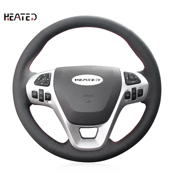 

Braiding Cover for Steering Wheel for Ford Explorer 2011-2019 Taurus 2013-2019 Edge 2011-2014 Flex 2013 Steering Cover for Ford