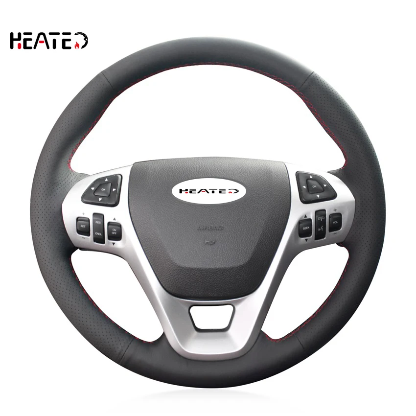 Чехол для руля Ford Explorer 2011 2019 Taurus 2013 Edge 2014 Flex 2013|Чехлы на руль| |