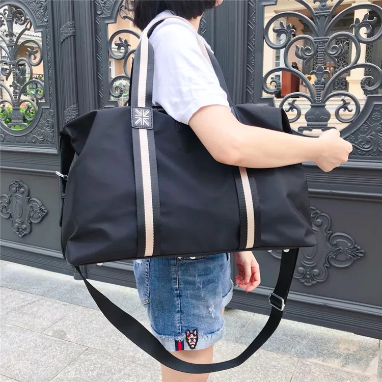 

2019 women's waterproof Oxford cloth bag solid color casual shoulder bag messenger bag
