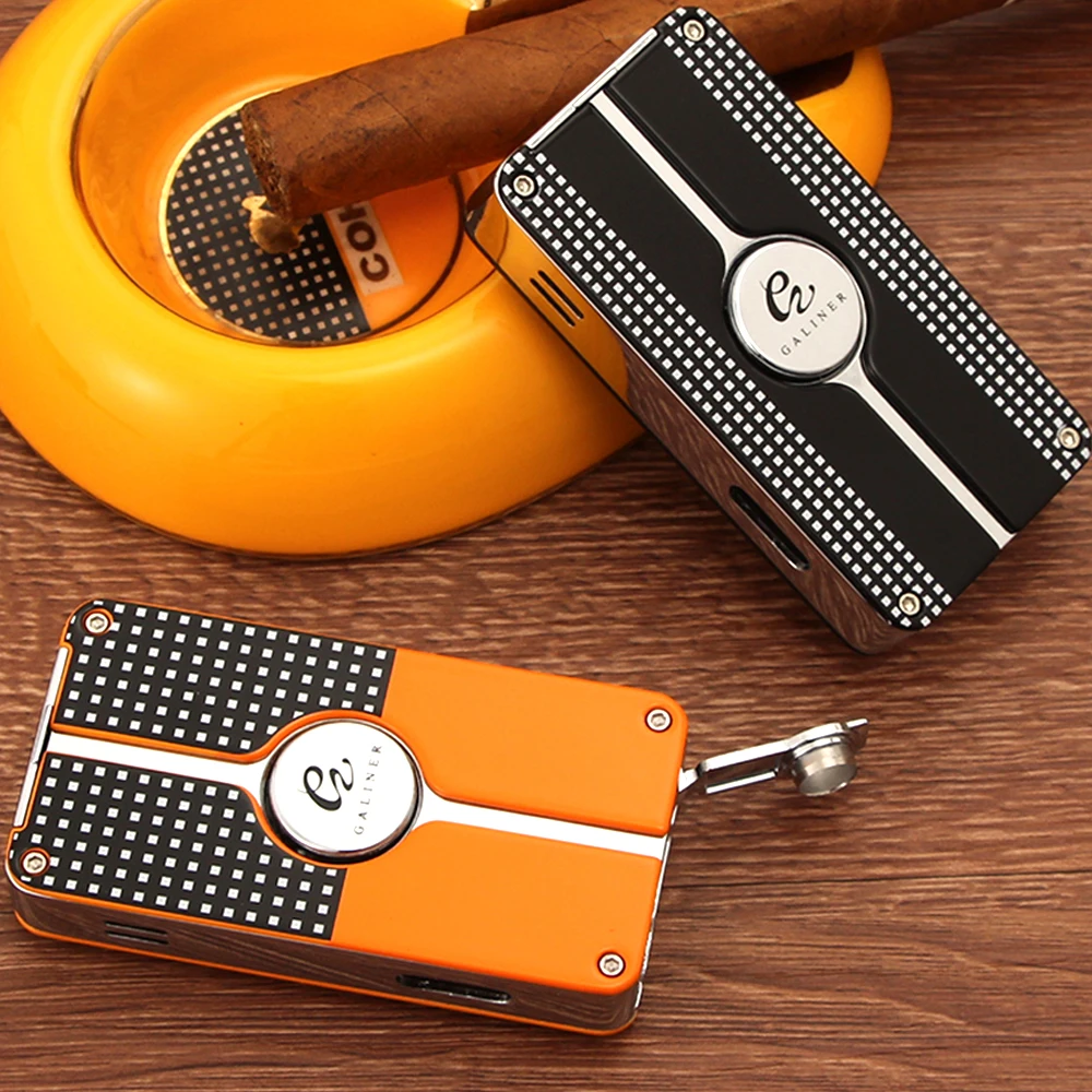 Желтая Зажигалка для сигар встроенный дырокол COHIBA новый дизайн|punch mitt|punchpunch brake |