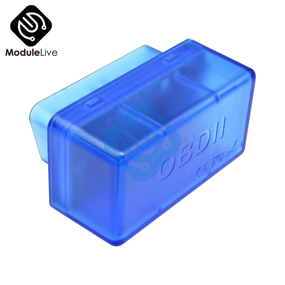 5 шт. Супер Мини elm327 Bluetooth OBD2 V1.5 Elm 327 в 1,5 OBD2 автомобильный диагностический инструмент сканер Elm-327 адаптер obd-ii авто диагностический