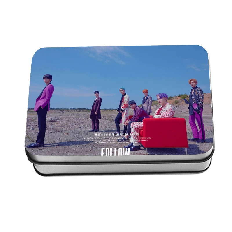 Kpop MONSTA X 3rd альбом &ltследующим образом: найти вам&gt Polaroid фото ЛОМО карта K-POP монста