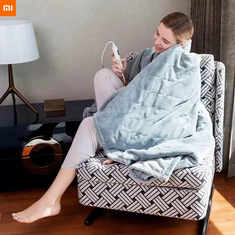 Новинка, xiaomi youpin QinDao, американское электрическое отопление, многофункциональное покрывало, безопасное время, для мытья воды, теплый, мягкий, лучший подарок