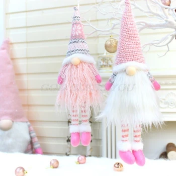 

Handmade Christmas Faceless Doll Decoration Standing Swedish Gnome Tomte Toy Ornaments Thanks Giving Day Gifts Drop Shipping