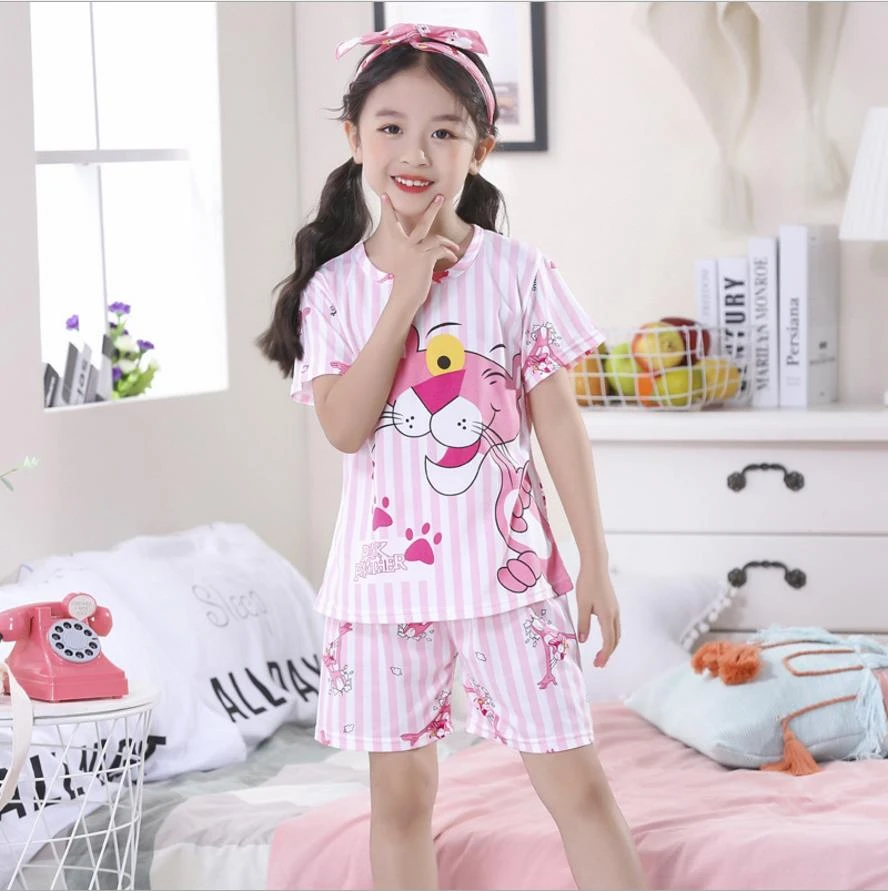 男の子と女の子のための夏のパジャマ Tシャツとショートパンツ 子供服 新しいコレクション パジャマセット Aliexpress