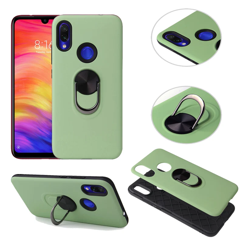 

Magnetic 360 Degree Rotating Ring Stand for Samsung A30 Case 2-in-1 Shockproof Car Mount Cover for Samsung A50 A70 A80 Capinha