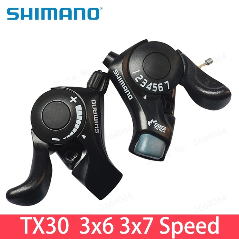 Shimano SL TX30 Tourney MTB горный велосипед триггер шифтеры 18s 21s рычаги переключения скорости велосипедный механизм переключения передач совместимый