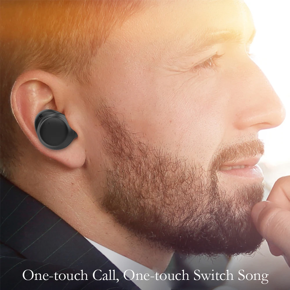 A5 TWS Bluetooth 5,0 наушники беспроводные мини наушники-вкладыши 6D Bass стерео IPX4 водонепроницаемые спортивные гарнитуры с зарядным ящиком