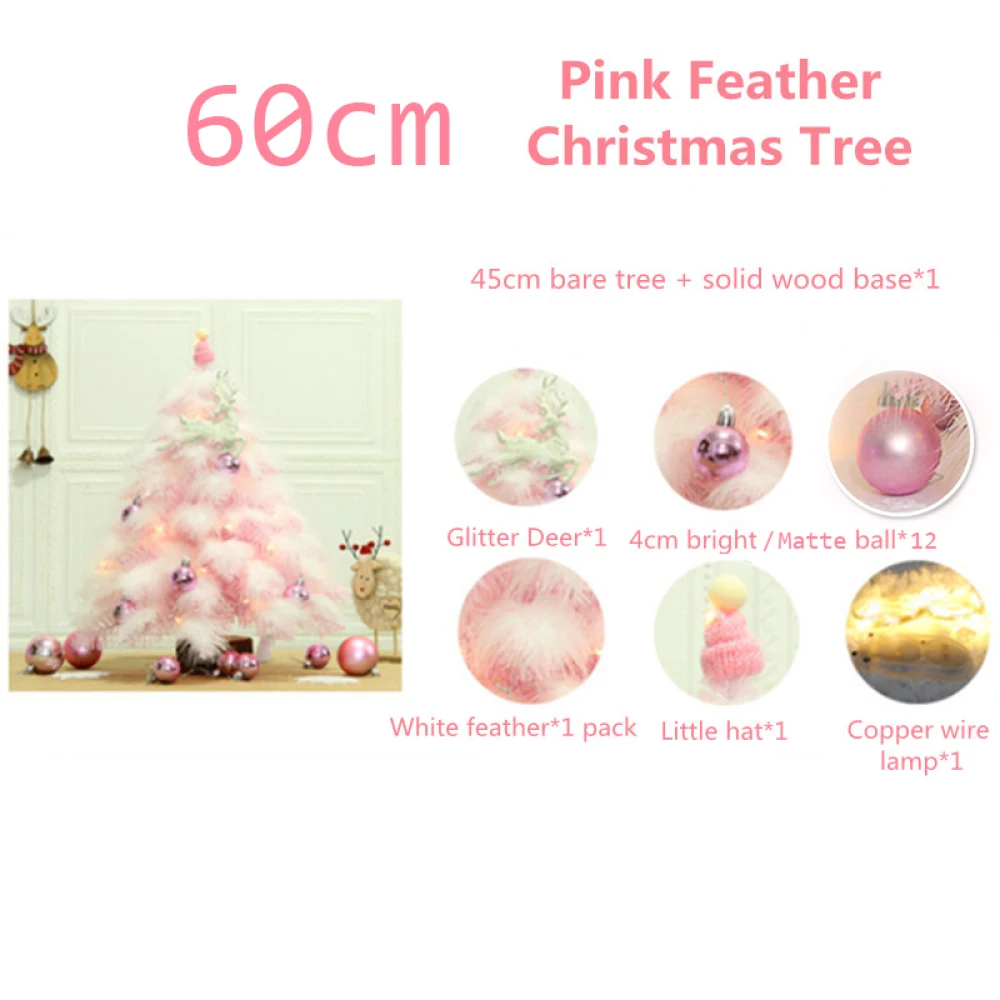 ornamentos mini árvore de natal decorações de véspera de ano novo