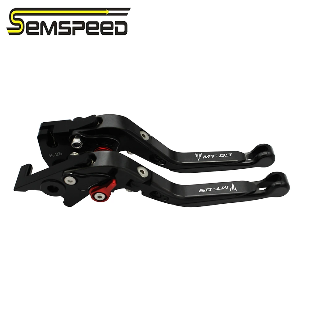 Логотип MT-09 для YAMAHA MT-09 MT09 MT 09 Tracer- ЧПУ Регулируемый Складной Выдвижная сцепные рычаги