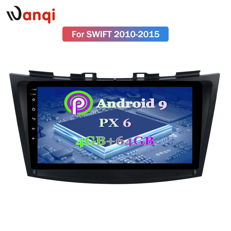 9 &quotAndroid автомобильный dvd-плеер для Suzuki Swift 2011 2012 2013 2014 2015 Радио gps навигация WiFi