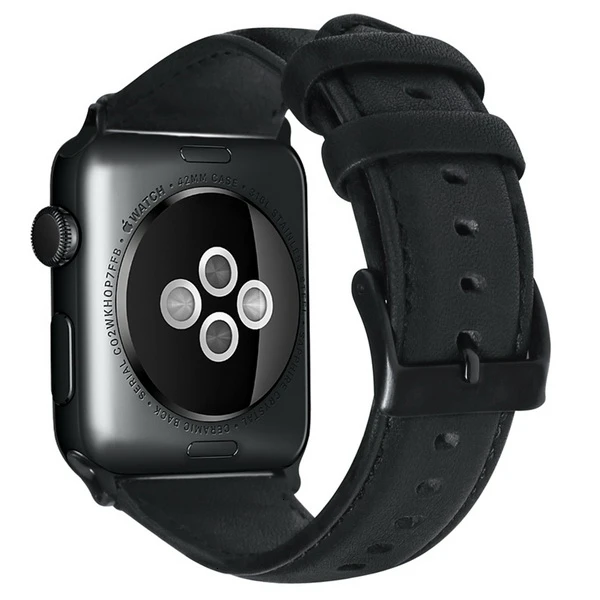 Винтажный ремешок из воловьей кожи для Apple Watch 44 мм 40 мм iwatch 5 4 3 2 1 браслет 42 мм 38 мм браслет с текстурой Crazy Horse