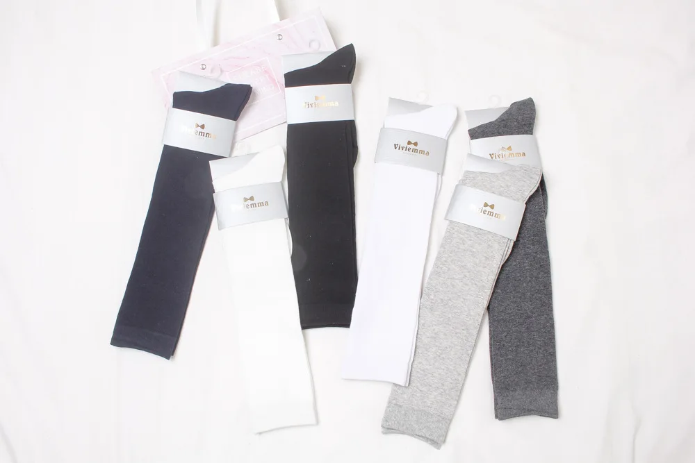 Spring And Summer New Style Shank Socks Knee Length Socks Leg Bunching Socks Shank Thigh High Socks Long Socks 2004