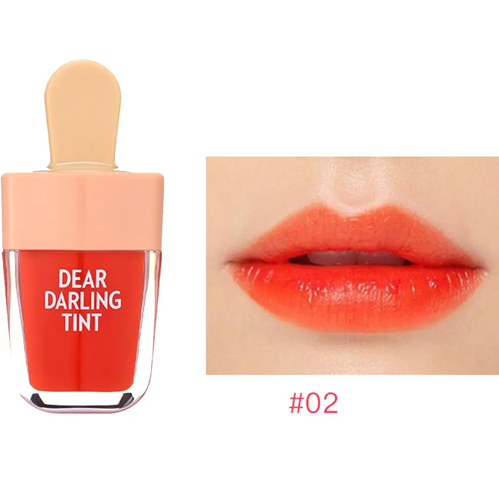 

Korean Style Ice Cream Liquid Matte Lipstick Lasting Moisturizer Lips Waterproof Lip Stick Makeup Flash Mermaid Color
