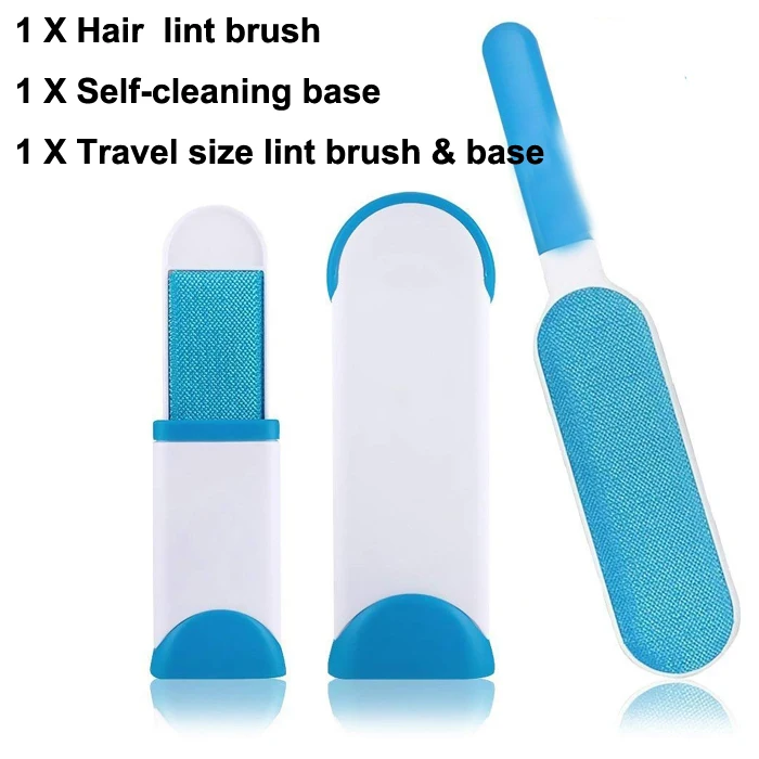 

Newest Pet Hair Cats Brush Cleaning Tools Magic Hair Sticky Clothes Wool Dust Catcher Carpet Lint Fluff Sticking Reusable Roller