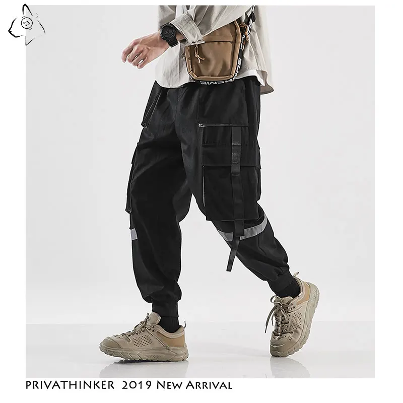 Privathinker мужские японские Свободные Штаны, мужские s осенние уличные джоггеры, шаровары, мужские хип-хоп корейские брюки оверсайз