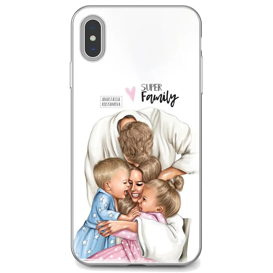 Мягкий силиконовый чехол из ТПУ для Huawei P8 P9 P10 P20 P30 P Smart 2019 Honor Mate 9 10 20 8X 7A 7C Pro Lite мамы