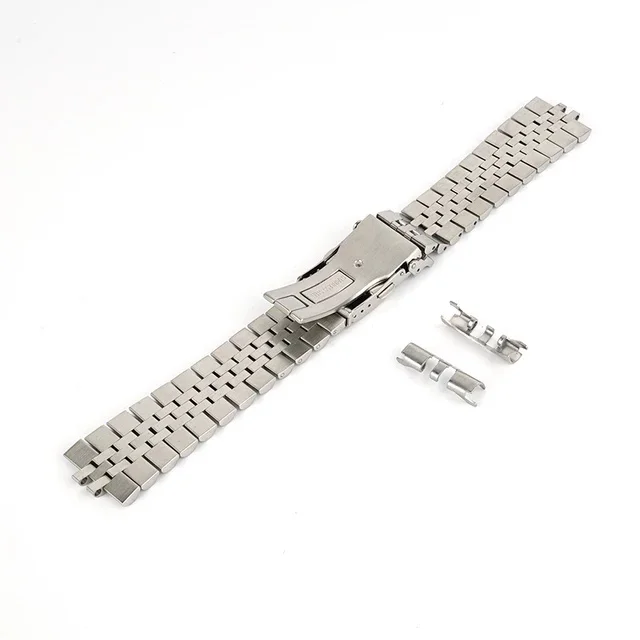 316L Stainless Steel Watch Strap 22mm Brush Polish solid jubilee Curved end  for SKX007 SKX009 7002 Watch|Watchbands| - AliExpress