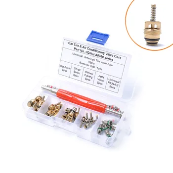 

Suitable for R134A Air Conditioner Valve Core 35-Piece Set with Dismantlement Tool