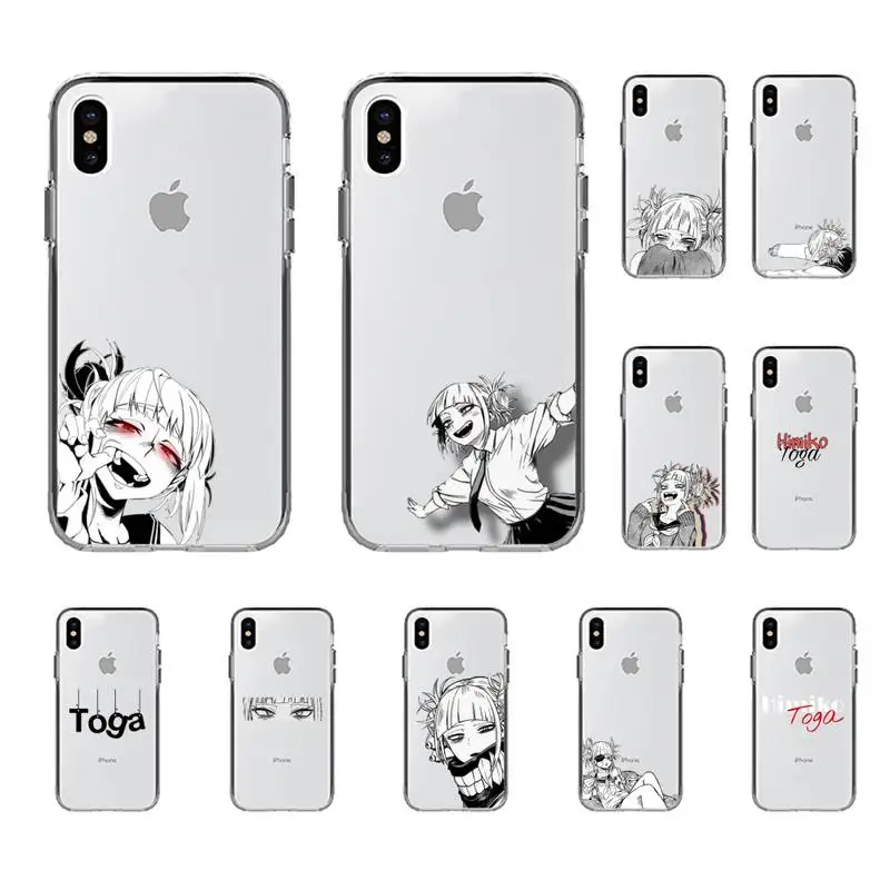 Himiko Toga чехол для телефона iphone 13 8 7 6 6S Plus X 5S SE 2020 XR 11 12 pro XS MAX | Мобильные телефоны и