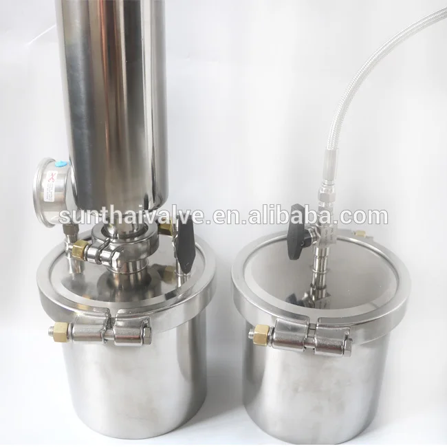 Bidirectional Closed Loop Butane Extractors top fill and bottom fill solvent essential oil extraction equipment