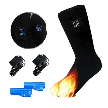 

New Electric Battery Heated Socks Feet Winter Warmer Heater Foot Shoe Boot LMH66