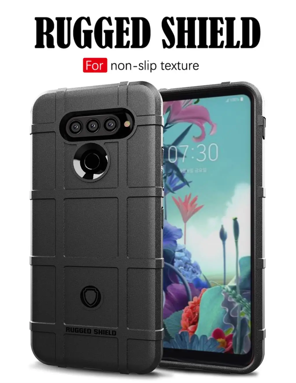 Чехол-Броня с амортизацией противоударный чехол для LG Q70 LM-Q730N с защитой от царапин из углеродного волокна чехол для телефона для LG Q70 чехол 6,4 дюймов