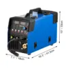 3 in 1 Combined MMA MIG TIG Plasma Cutting 55 Amp Inverter Plasma Welding Machine Portable Welding Cutting Machine Plasma Cutter 4