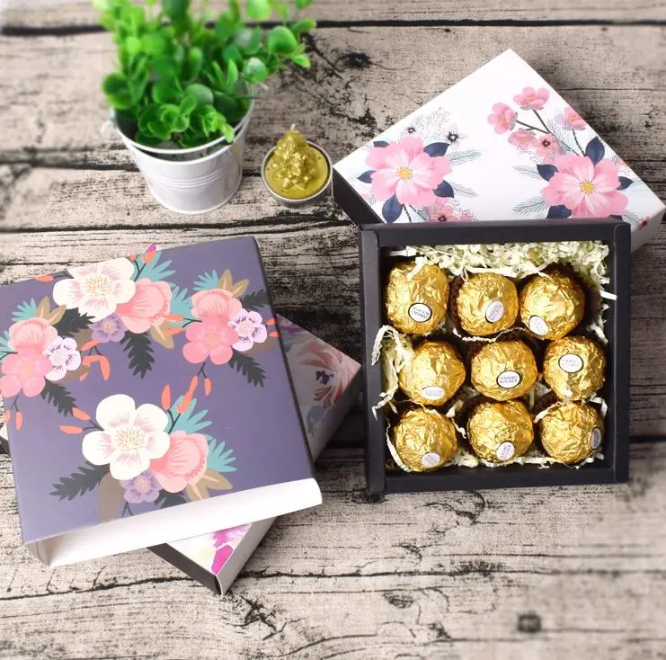 

1 PCS Classic/Retro Match Box Shape Favor Boxes Chocolate Containers And Gift Boxes