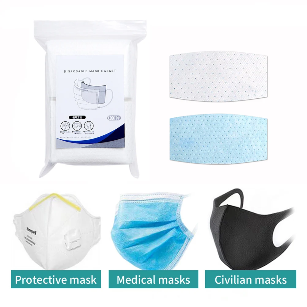 

Fast Delivery 100pcs Disposable Filter Pad Adult Face Mouth Mask Respirator PM25 Suitable For N95 KN95 KF94 Protective Masks
